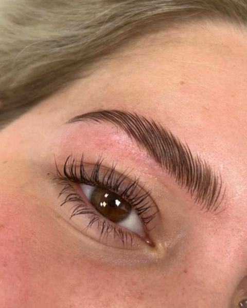 Lashes and brows at Bright Smiles Beauty
