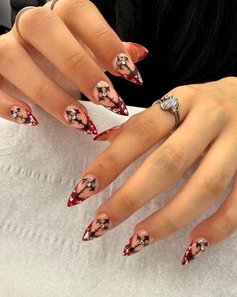 Builder gel (BIAB) nails at Bright Smiles Beauty, Bridgwater